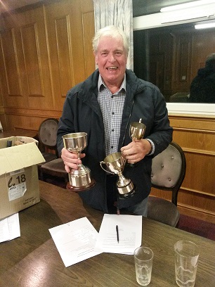 Dave and his 3 Trophies
