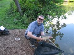 Tony
                            Hogg carp on the fly