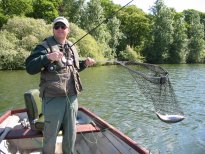 Andy boat
                            catching