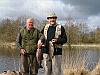 Bob Hanley
                            and guest fisherman Robert at Duncton